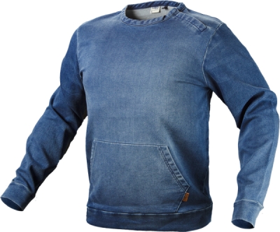 NEO TOOLS 81-512-S Pracovná mikina DENIM, veľ. S