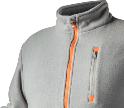 NEO TOOLS 81-501-L Flísová mikina, sivá, veľ. L