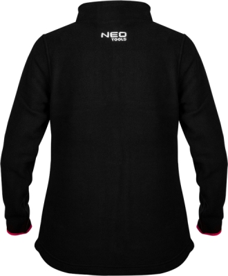 NEO TOOLS 80-500-XXL Dámska flísová mikina, čierna, veľ. XXL