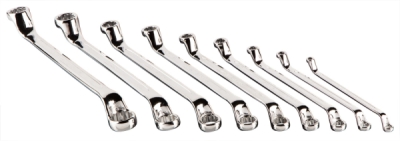 NEO TOOLS 09-952 Vyhnuté očkové kľúče 6-32 mm, súprava 12 ks