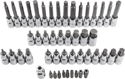 NEO TOOLS 08-713 Súprava bitov Torx, 49 ks