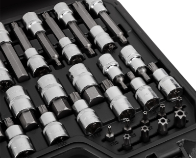 NEO TOOLS 08-713 Súprava bitov Torx, 49 ks
