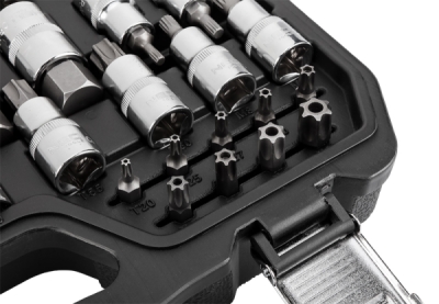 NEO TOOLS 08-713 Súprava bitov Torx, 49 ks