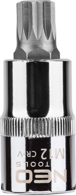 NEO TOOLS 08-734 Nástrčný bit spline 1/2", M12 x 55 mm