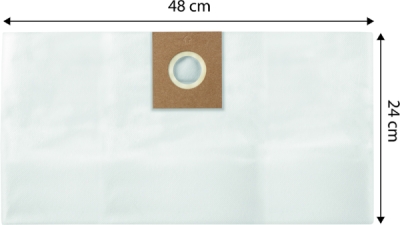 GRAPHITE 58GE124-145 Vrecká z mikrovlákna do vysávača 58GE124 5 ks