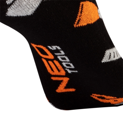 NEO TOOLS GD031 Farebné ponožky , krátke, veľkosť 43-46