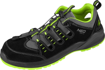 NEO TOOLS 82-089-40 Pracovné sandále S1P SR, oceľová špička, veľ. 40
