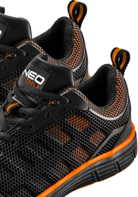 NEO TOOLS 82-092 Pracovné poltopánky S1 SR FO, oceľová špička, veľ. 41
