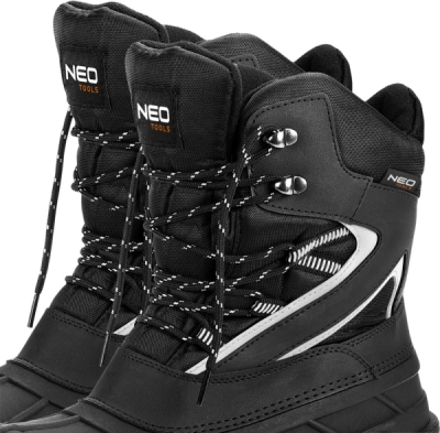 NEO TOOLS 82-139-42 Pánske zimné snehule s reflexnými prvkami, veľ. 42