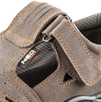 NEO TOOLS 82-080-43 Pracovné sandále S1 SRC, semišové, veľ. 43