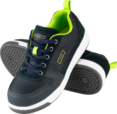 NEO TOOLS 82-157-45 Pracovné poltopánky S1, kompozitná špička, veľ. 45