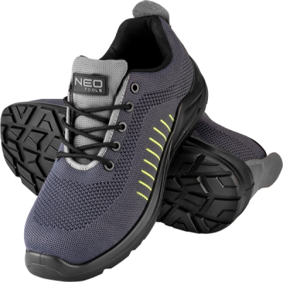 NEO TOOLS 82-162-46 Pracovné poltopánky S1 FO, oceľová špička, veľ. 46