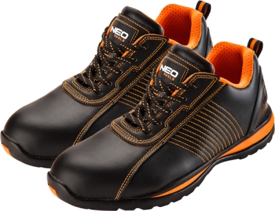 NEO TOOLS 82-108 Kožené pracovné poltopánky SB FO, veľ. 47