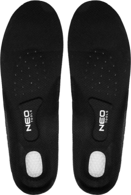 NEO TOOLS 82-333 Športové gélové vložky do obuvi, 41–47