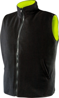 NEO TOOLS 81-520-XXXL Obojstranná výstražná vesta, žltá, veľ. XXXL/60