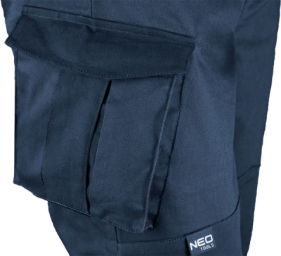 NEO TOOLS 81-224-XXXL Pracovné nohavice Navy, veľ. XXXL