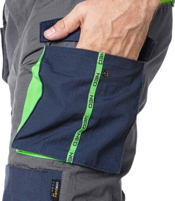 NEO TOOLS 81-227-XXXL Pracovné nohavice PREMIUM ripstop, veľ. XXXL