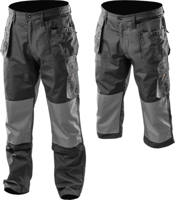 NEO TOOLS 81-230-L Pracovné nohavice HD, odopínateľné, veľ. L/52