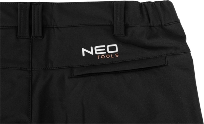 NEO TOOLS 81-566-S Pracovné softshellové nohavice, veľ. S