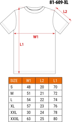 NEO TOOLS 81-609-XL Pracovné tričko PREMIUM PRO, veľ. XL