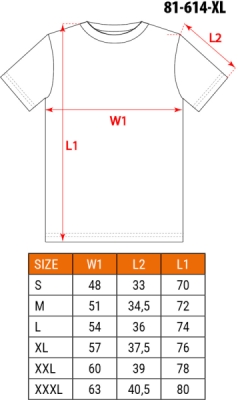 NEO TOOLS 81-614-XL Funkčné tričko PREMIUM, veľ. XL
