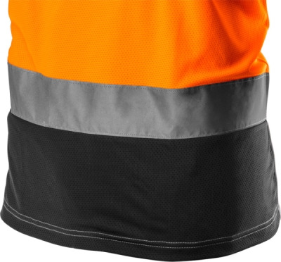 NEO TOOLS 81-731-XL Výstražné tričko s tmavým lemom, oranžové, veľ. XL