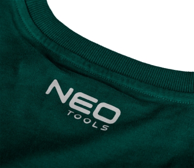 NEO TOOLS 81-647-M Bavlnené tričko, zelené, veľ. M
