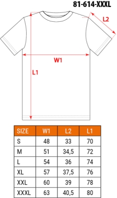 NEO TOOLS 81-614-XXXL Funkčné tričko PREMIUM, veľ. XXXL