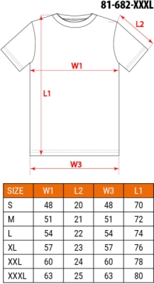 NEO TOOLS 81-682-XXXL Tričko s potlačou mechanika, veľ. XXXL