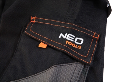 NEO TOOLS 81-278-XL Pracovné šortky HD Slim s opaskom, veľ. XL