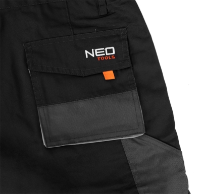 NEO TOOLS 81-270-LD Pracovné šortky HD s opaskom, veľ. LD/54