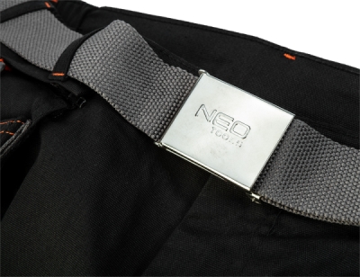 NEO TOOLS 81-278-L Pracovné šortky HD Slim s opaskom, veľ. L
