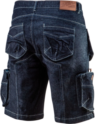 NEO TOOLS 81-279-M Pracovné šortky DENIM, veľ. M