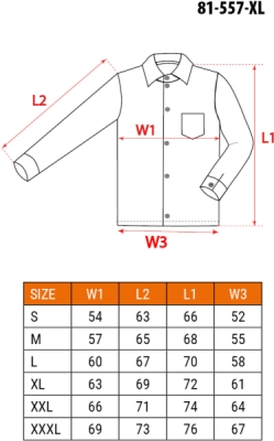 NEO TOOLS 81-557-XL Zateplená džínsová bunda DENIM, veľ. XL