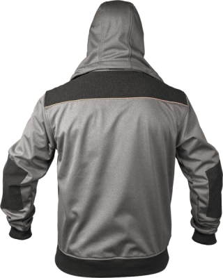 NEO TOOLS 81-551-XXL Softshellová bunda s odopínateľnou kapucňou, veľ. XXL