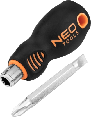 NEO TOOLS 04-201 Obojstranný plochý a krížový skrutkovač 6.0 mm x PH2, CrV