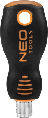 NEO TOOLS 04-201 Obojstranný plochý a krížový skrutkovač 6.0 mm x PH2, CrV