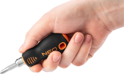 NEO TOOLS 04-201 Obojstranný plochý a krížový skrutkovač 6.0 mm x PH2, CrV