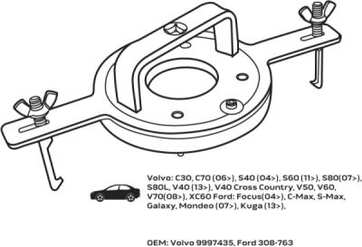 NEO TOOLS 11-171 Sťahovák spojok 6-stupňových prevodoviek DCT Ford/Volvo