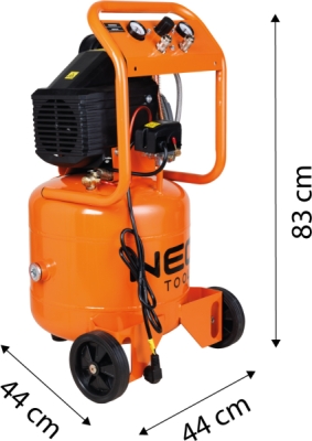 NEO TOOLS 12K010-1 Olejový kompresor zvislý 40 l, 230 V