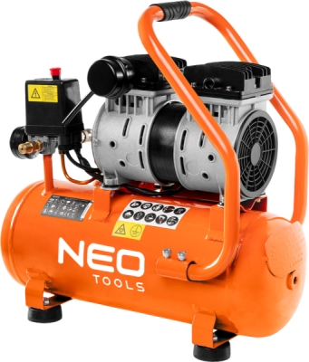 NEO TOOLS 12K020 Bezolejový kompresor 12 l