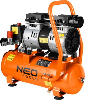 NEO TOOLS 12K020-1 Bezolejový kompresor 12 l