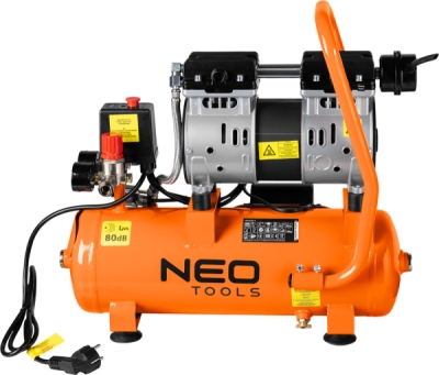 NEO TOOLS 12K020-1 Bezolejový kompresor 12 l