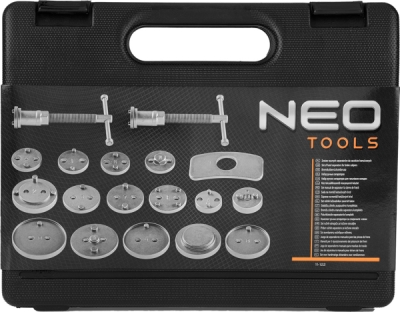 NEO TOOLS 11-123 Súprava na zatláčanie brzdových piestikov, 12 ks