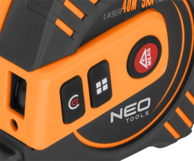NEO TOOLS 67-100 Laserový diaľkomer s integrovaným zvinovacím metrom