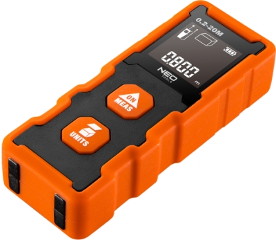NEO TOOLS 75-202 Laserový diaľkomer, dosah 20 m