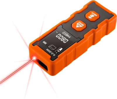 NEO TOOLS 75-202 Laserový diaľkomer, dosah 20 m