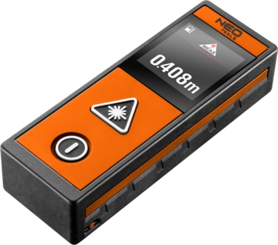NEO TOOLS 75-203 Laserový diaľkomer, dosah 40 m, dotykový displej