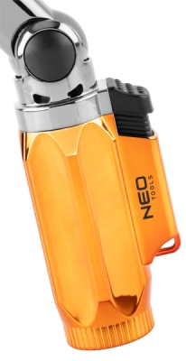 NEO TOOLS 19-907 Plynový mikrohorák s piezoelektrickým zapaľovaním, 360st., regulácia plameňa