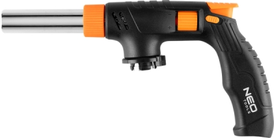 NEO TOOLS 20-028 Skrutkovací plynový horák s piezoelektrickým zapaľovaním 360st. s reguláciou